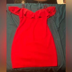 Emerald sundae red dress